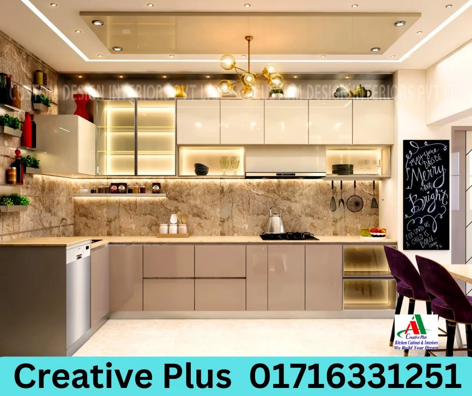 Innovative HPL Kitchen Cabinet