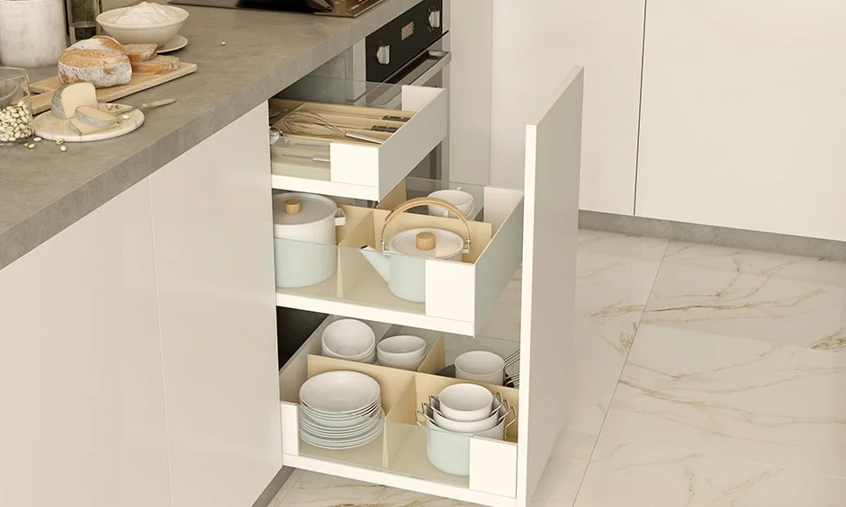 Modular Kitchen Accessories Pull Outs