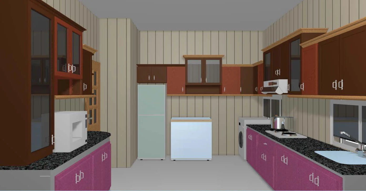 Creative Plus Customized Kitchen Decoration