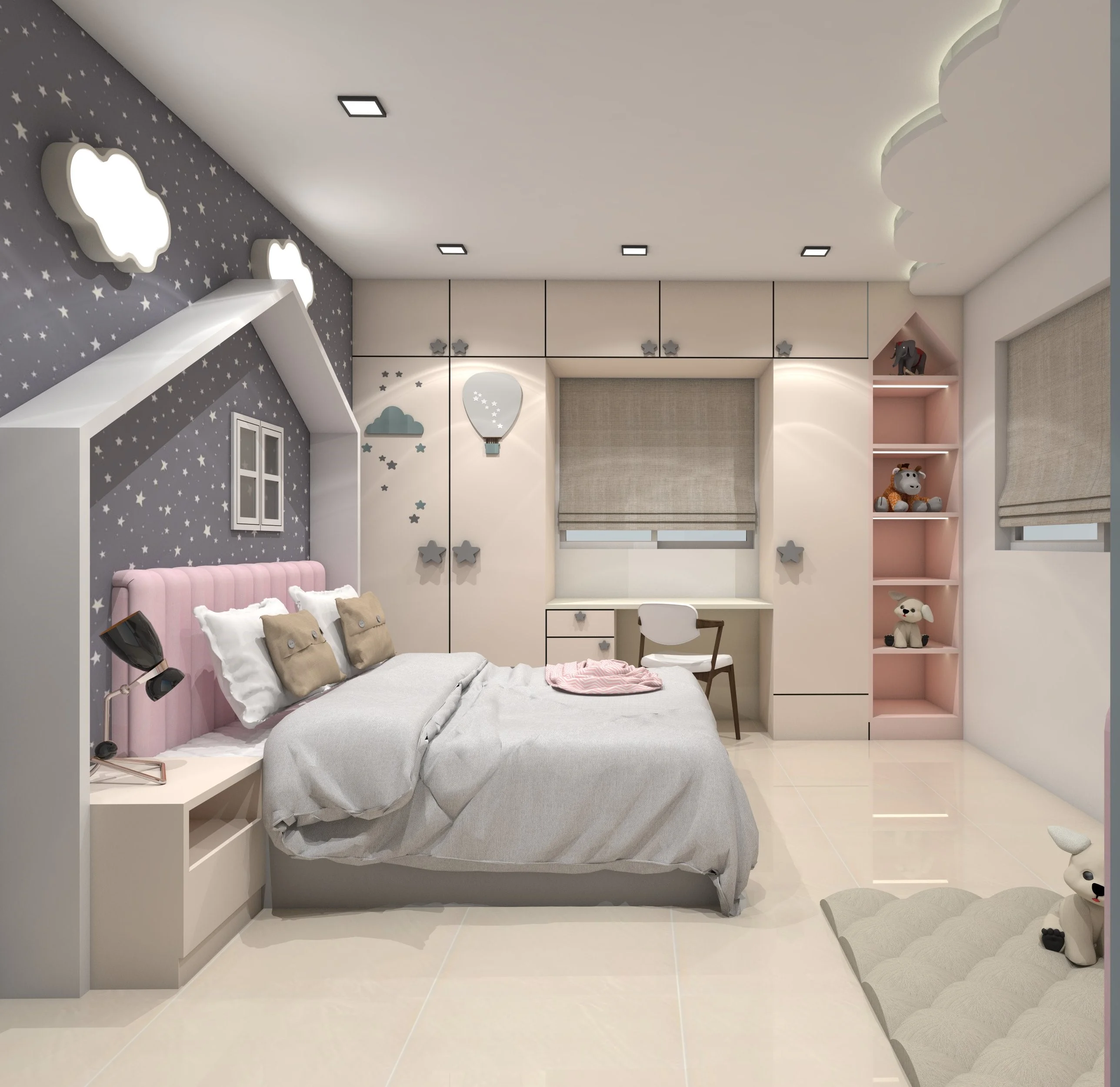 Cozy Children Bed