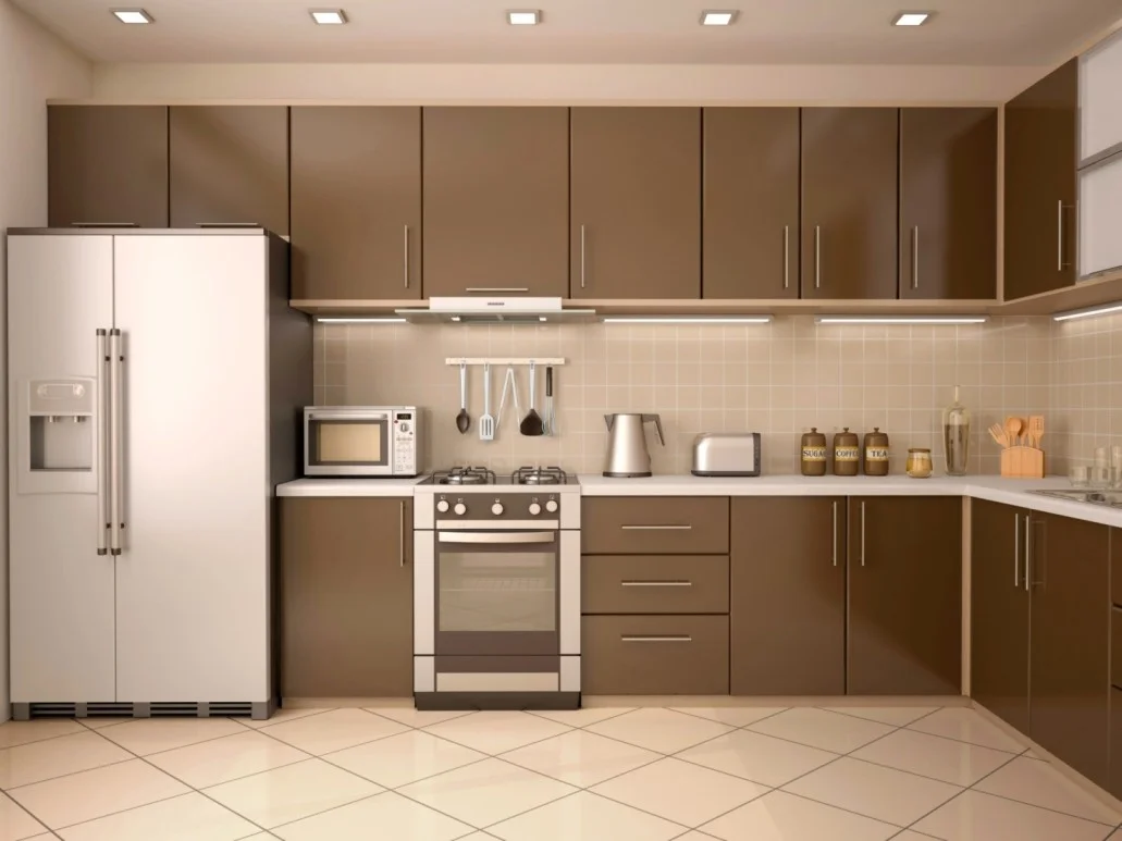 Modular Kitchen Decoration With HPL Sheet