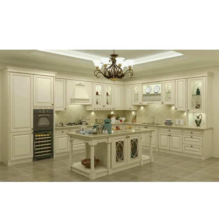 Luxarious US Kitchen Cabinet Decoration