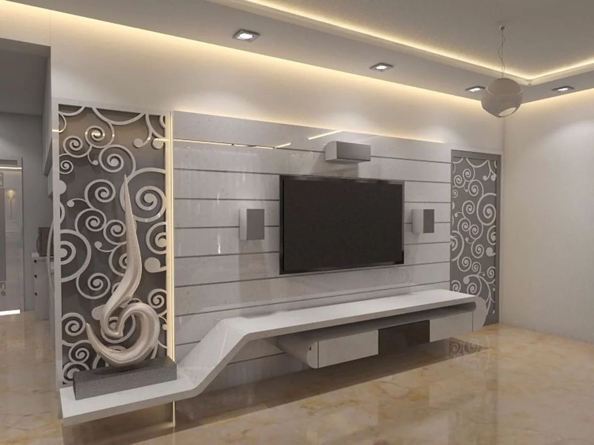 Stylish TV Room Decoration