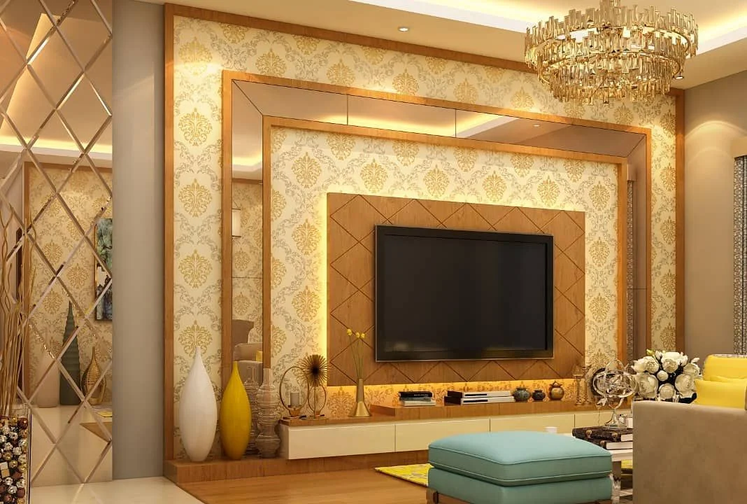 Modern TV Cabinet Decoration