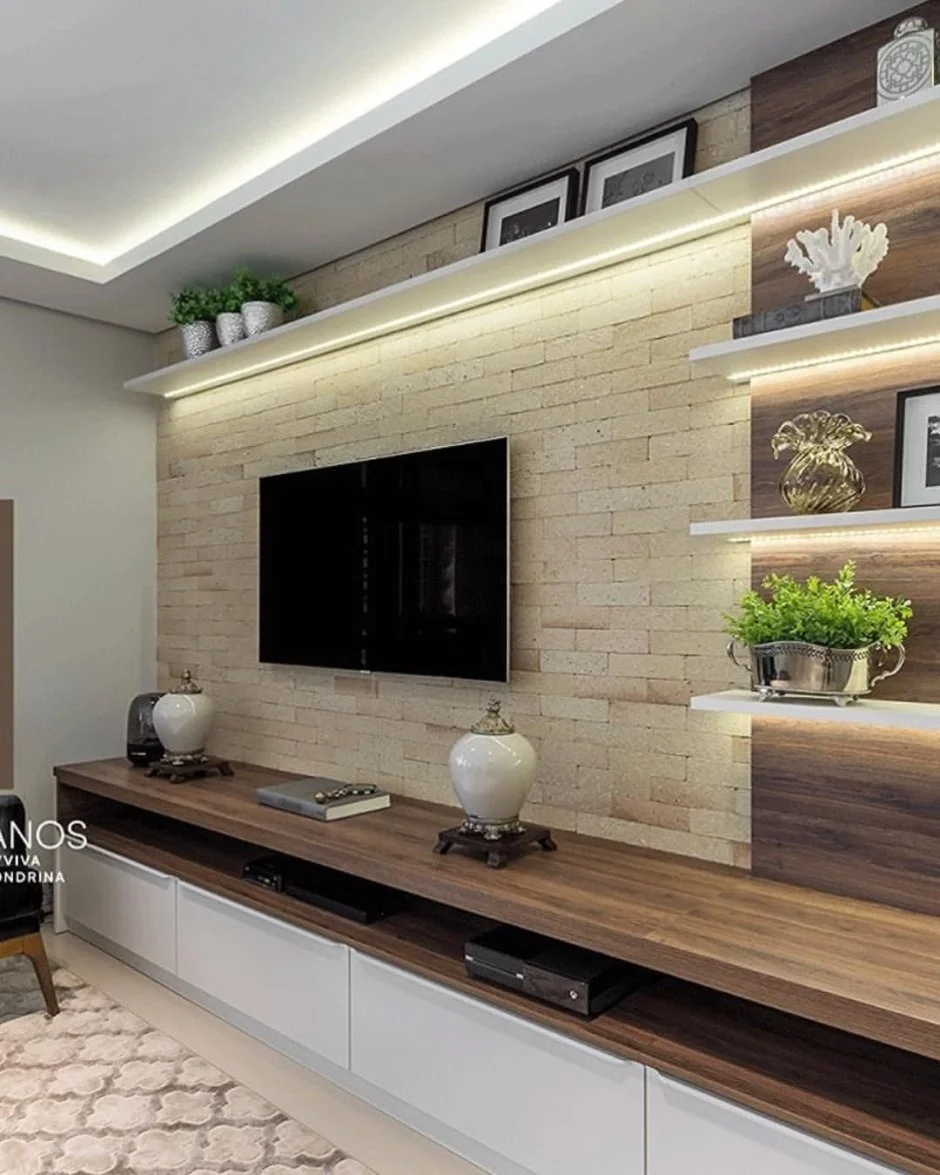 Modular TV Unit Decoration