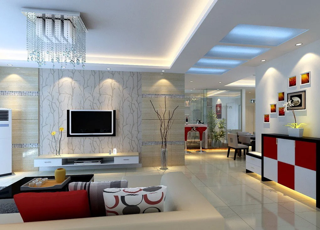 TV Unit Decoration
