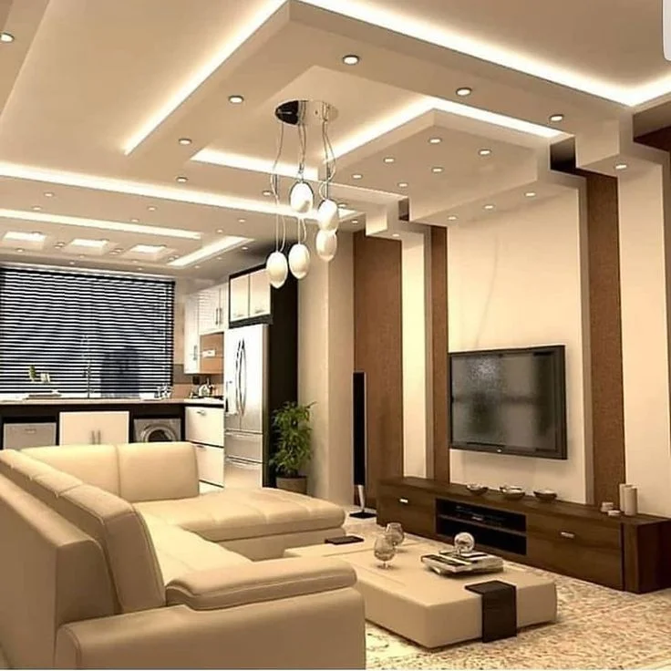 Living Room Ceilling Decoration