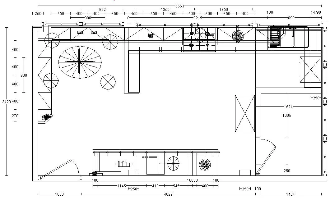 2D Kitchen Design