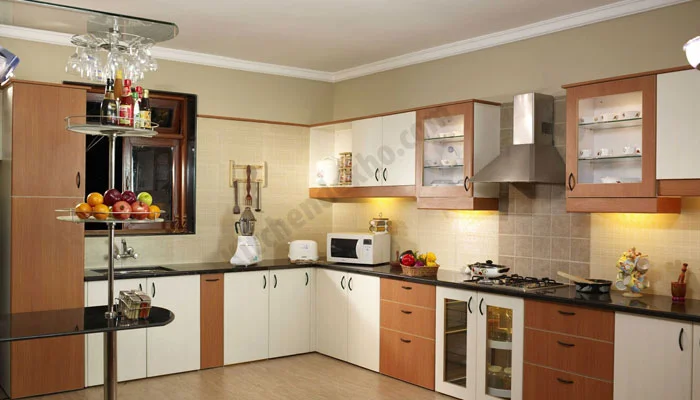 Foreign Open Kitchen Cabinet