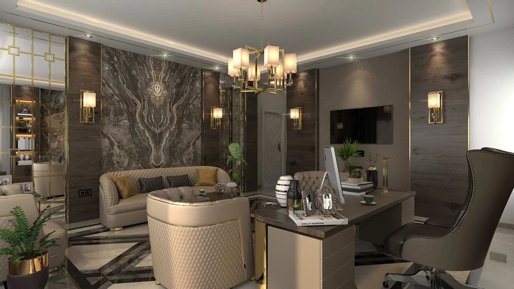 Coveted Office Interior