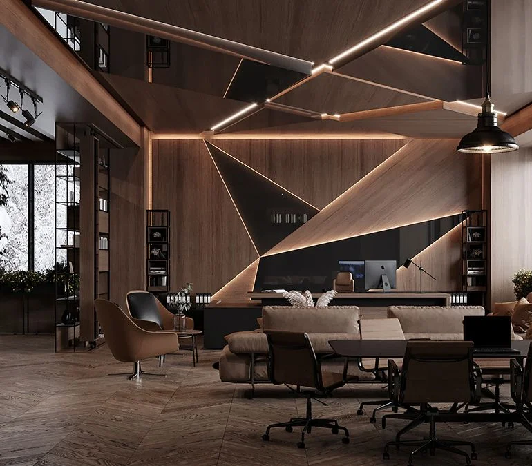 Stylish Official Room Interior Design