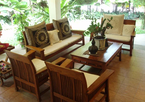 Wooden Sofa