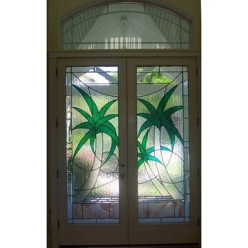 Designed Glass Door